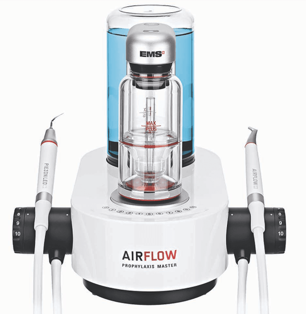 AIRFLOW Prophylaxis Master is part of the Guided Biofilm Therapy: a unique solution for caries and periodontal prevention and maintenance. 