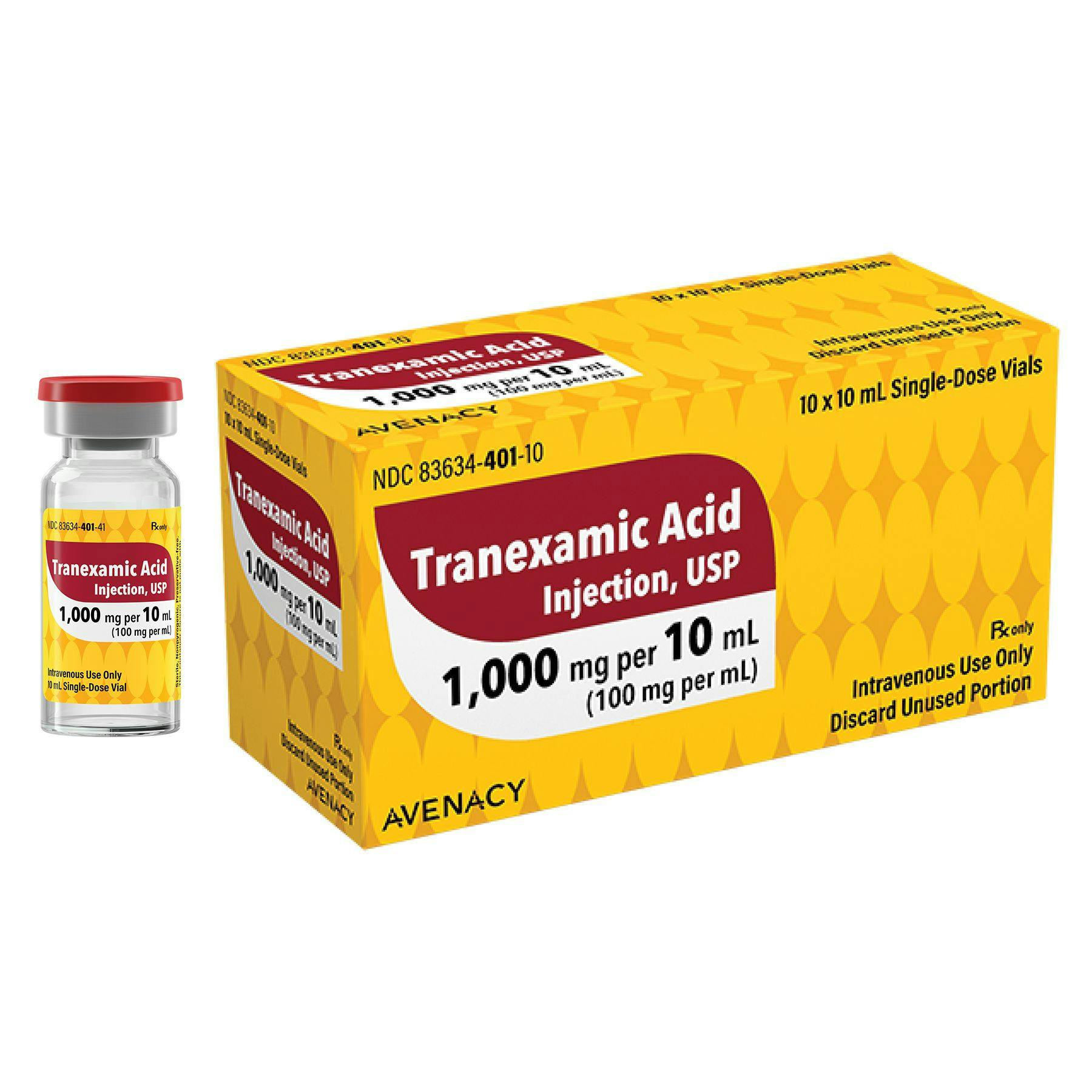 Tranexamic Acid Injection, USP | Image Credit: © Avenacy