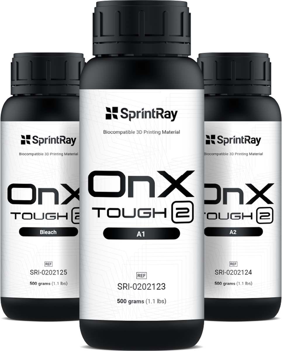 Sprintray OnX Tough 2 Resin Now Validated for Carbon M-Series Printers. Image credit: © Sprintray