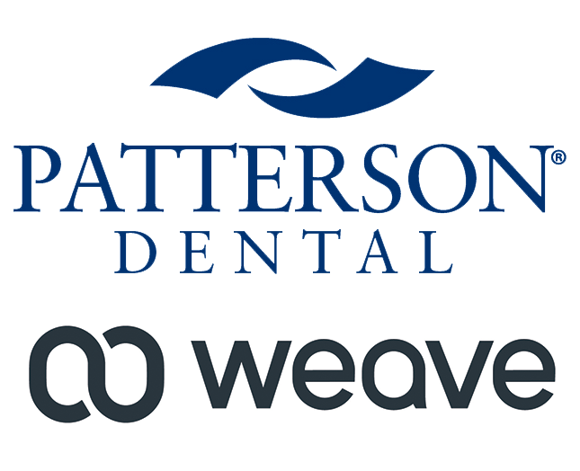 Patterson Dental and Weave Dental logos