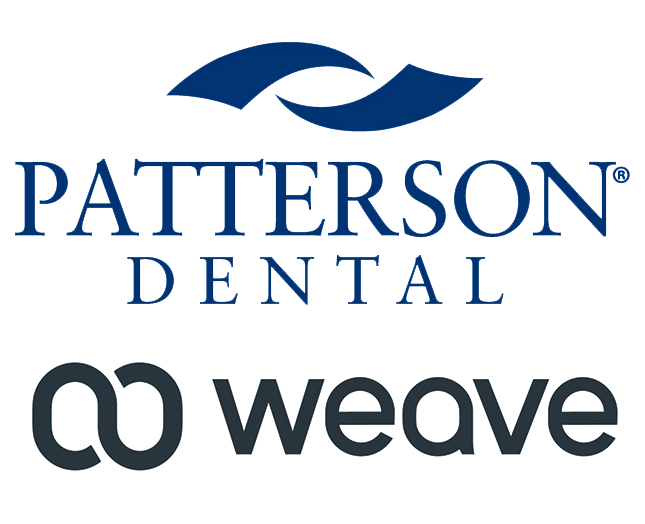 Patterson Dental and Weave logos