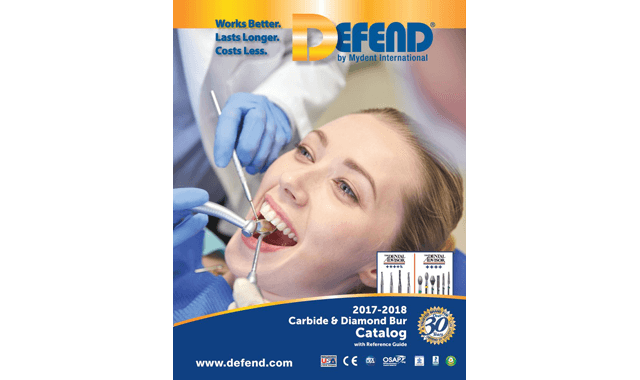 Mydent International releases new DEFEND Carbide and Diamond Bur catalog