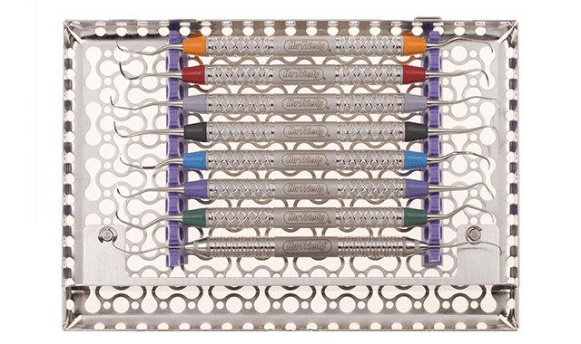 Hu-Friedy’s Empowerment Kit Instrument Set designed to complement dental power therapies