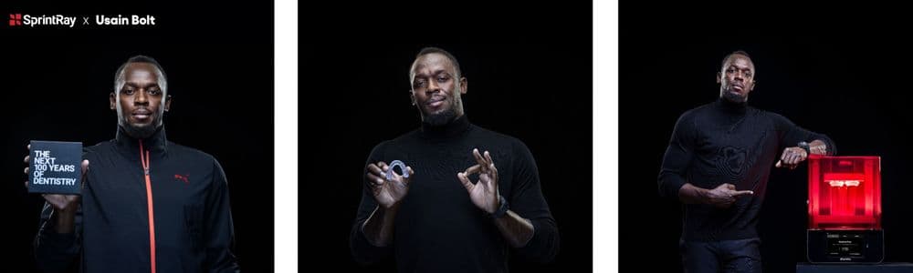 SprintRay Announces Partnership with Olympic Gold Medalist Usain Bolt