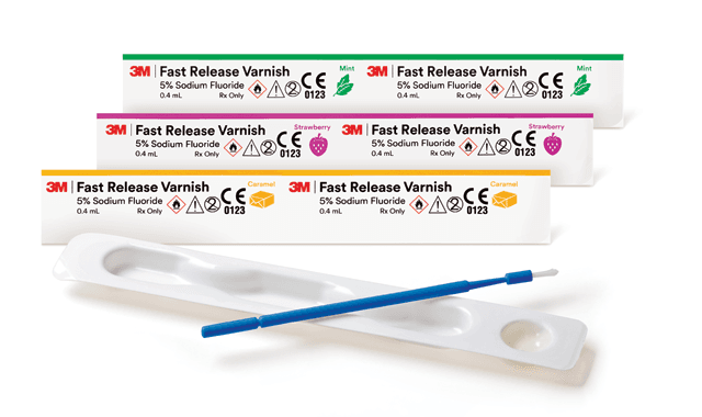 Using the 3M Fast Release Varnish in your practice