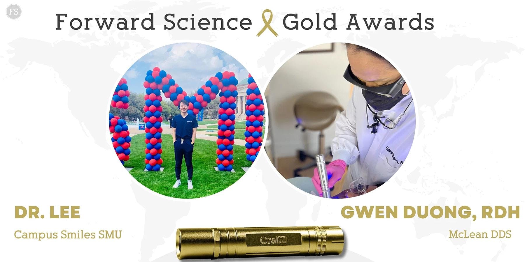 Dentist, Hygienist Honored for Excellence in Oral Cancer Screening with OralID | Image Credit: © Forward Science