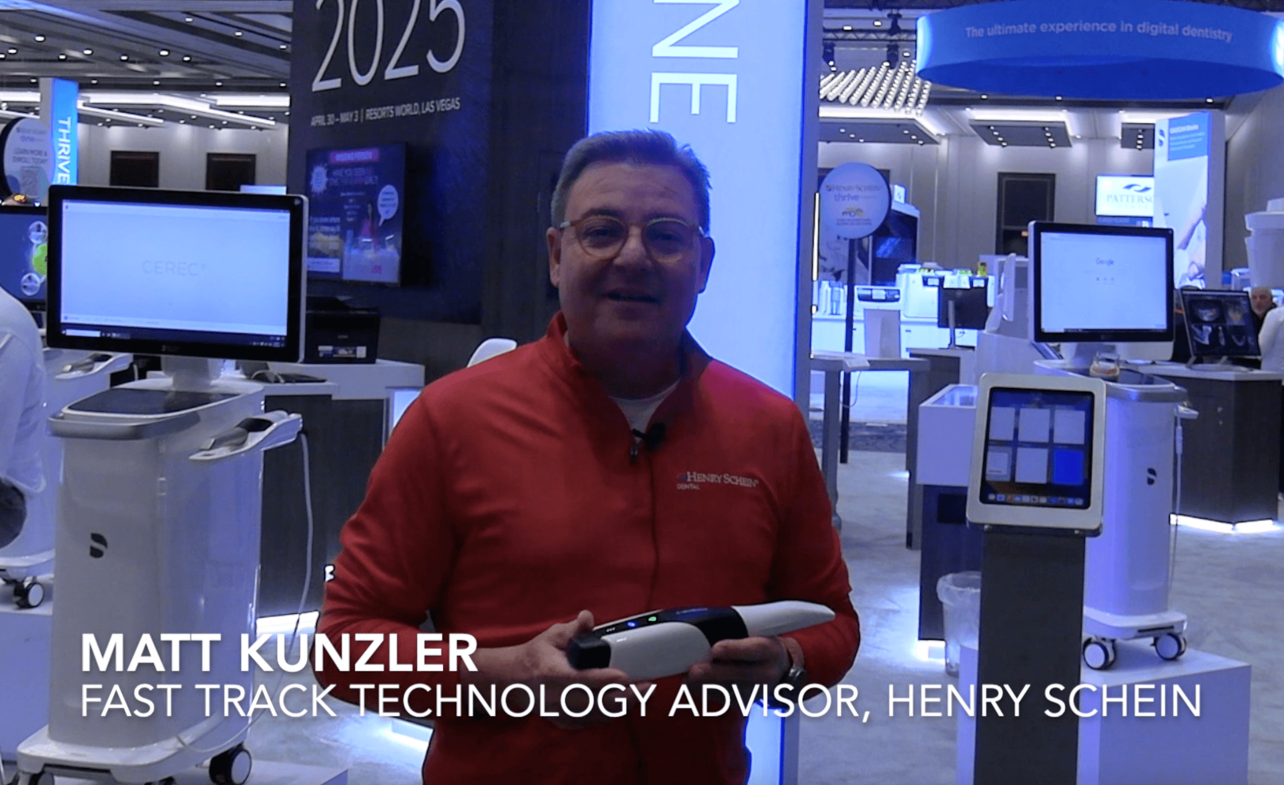 At Dentsply Sirona World 2024, Henry Schein's Matt Kunzler talks about the brand new innovations from Dentsply Sirona, including Primescan 2, a first of its kind cloud native scanner, as well as Henry Schein's flex financing solutions.