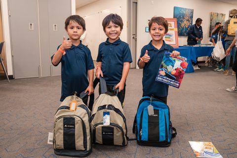 Henry Schein hosted its “Back to School” event at the company’s worldwide headquarters in Melville, N.Y. on August 7. | Image Credit: © Henry Schein, Inc