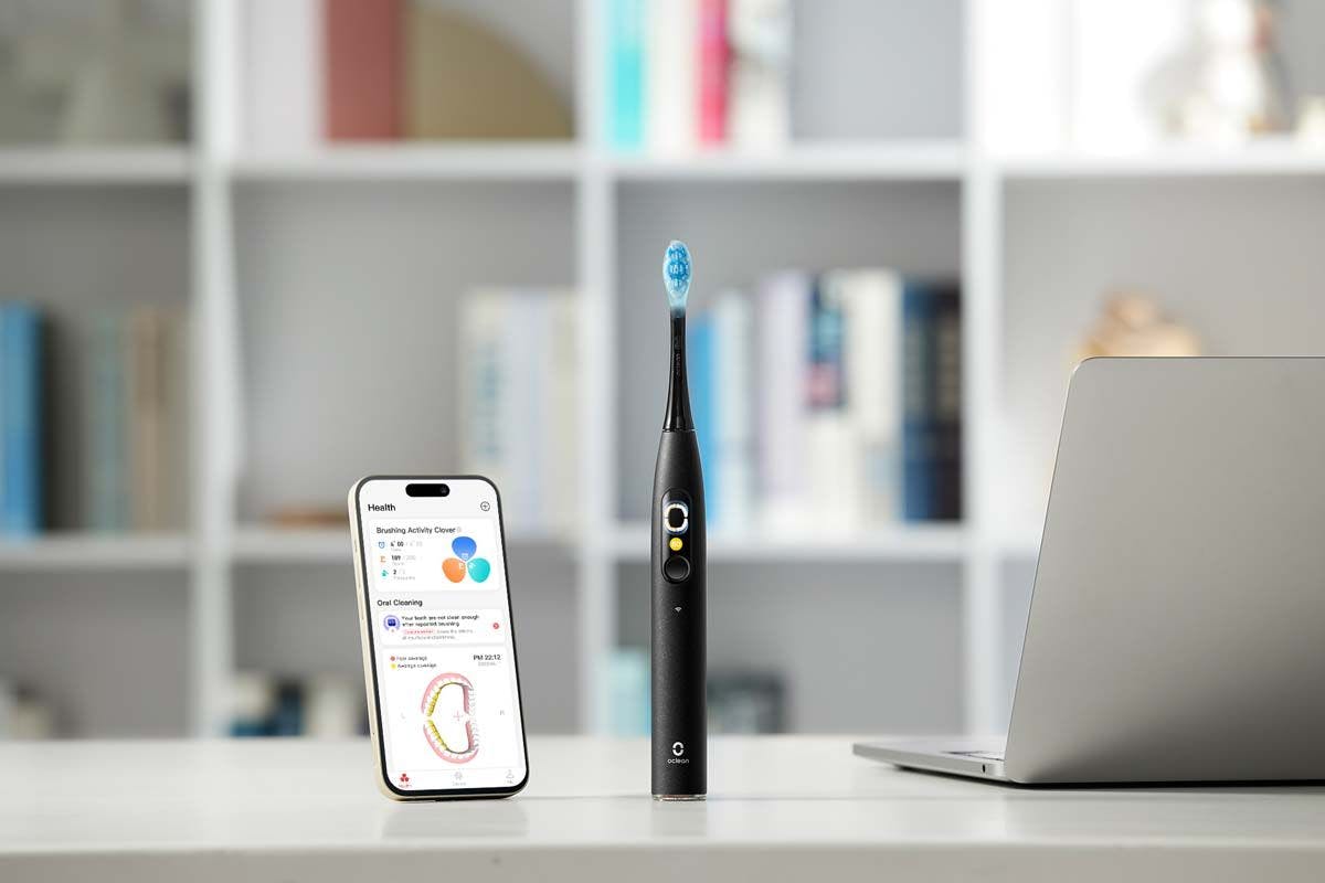 Oclean Announces Artificial Intelligence-Integrated Electric Toothbrushes. Image credit: © Oclean
