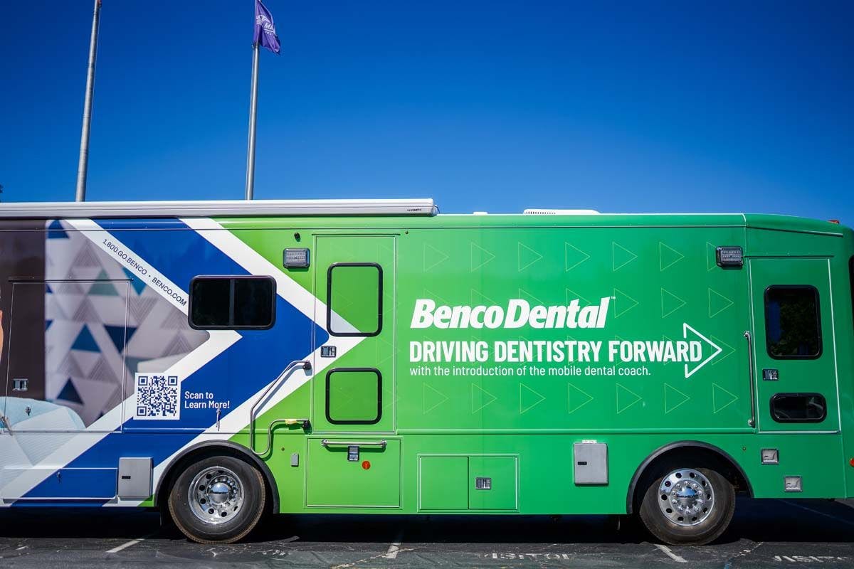 Benco Dental and Matthews Specialty Vehicles Team Up for Mobile Dental Coach. Image credit: © Benco Dental