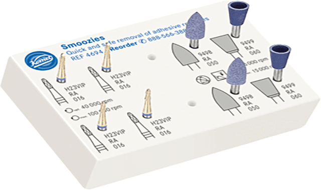 Komet adds bur shapes and debonding products